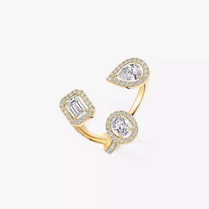 [[Glimmer] Diamond Ring 0,25ct My Twin Trilogy