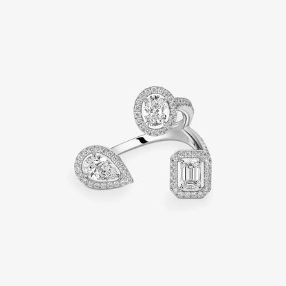 [[Glimmer] Diamond Ring 0,25ct My Twin Trilogy