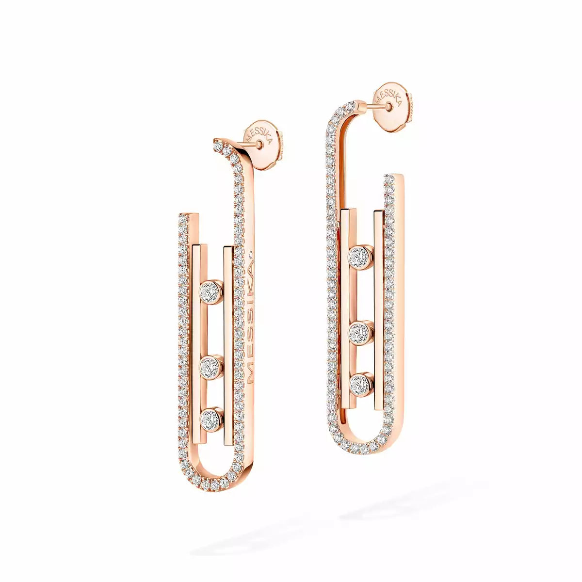 [Glimmer]Diamond Pendant Earrings Move 10Th