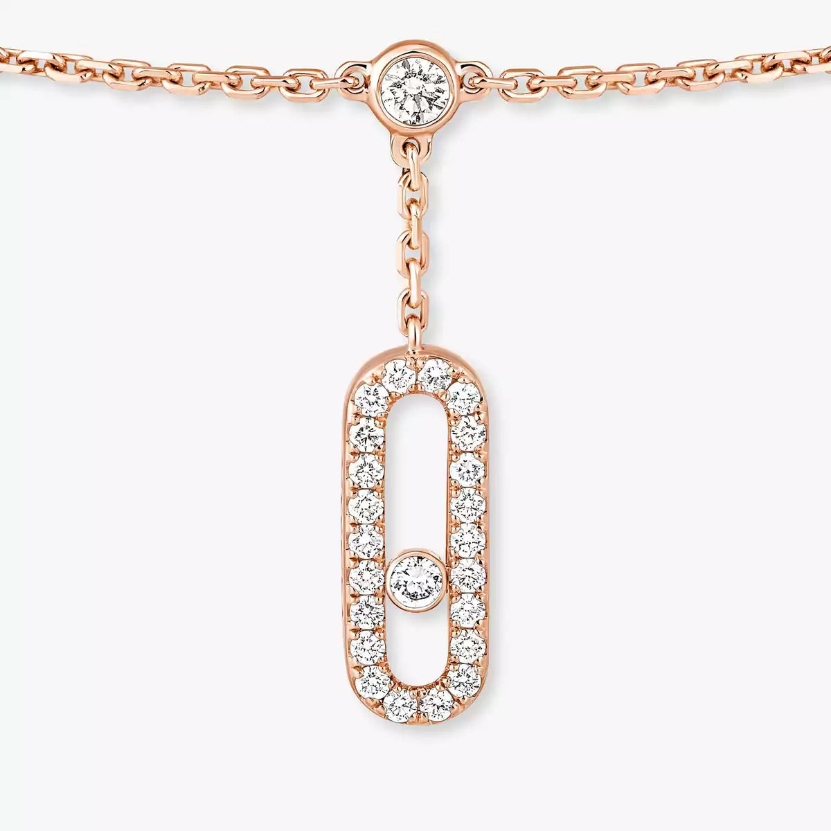 [Glimmer] Move Uno pavé ankle bracelet