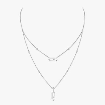 [Glimmer] Move Uno Diamond Necklace