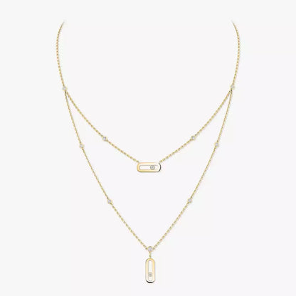 [Glimmer] Move Uno Diamond Necklace