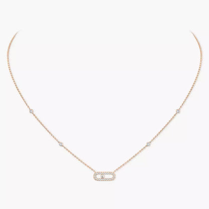 [Glimmer]Diamond Necklace Move Uno
