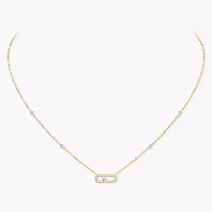 [Glimmer]Diamond Necklace Move Uno