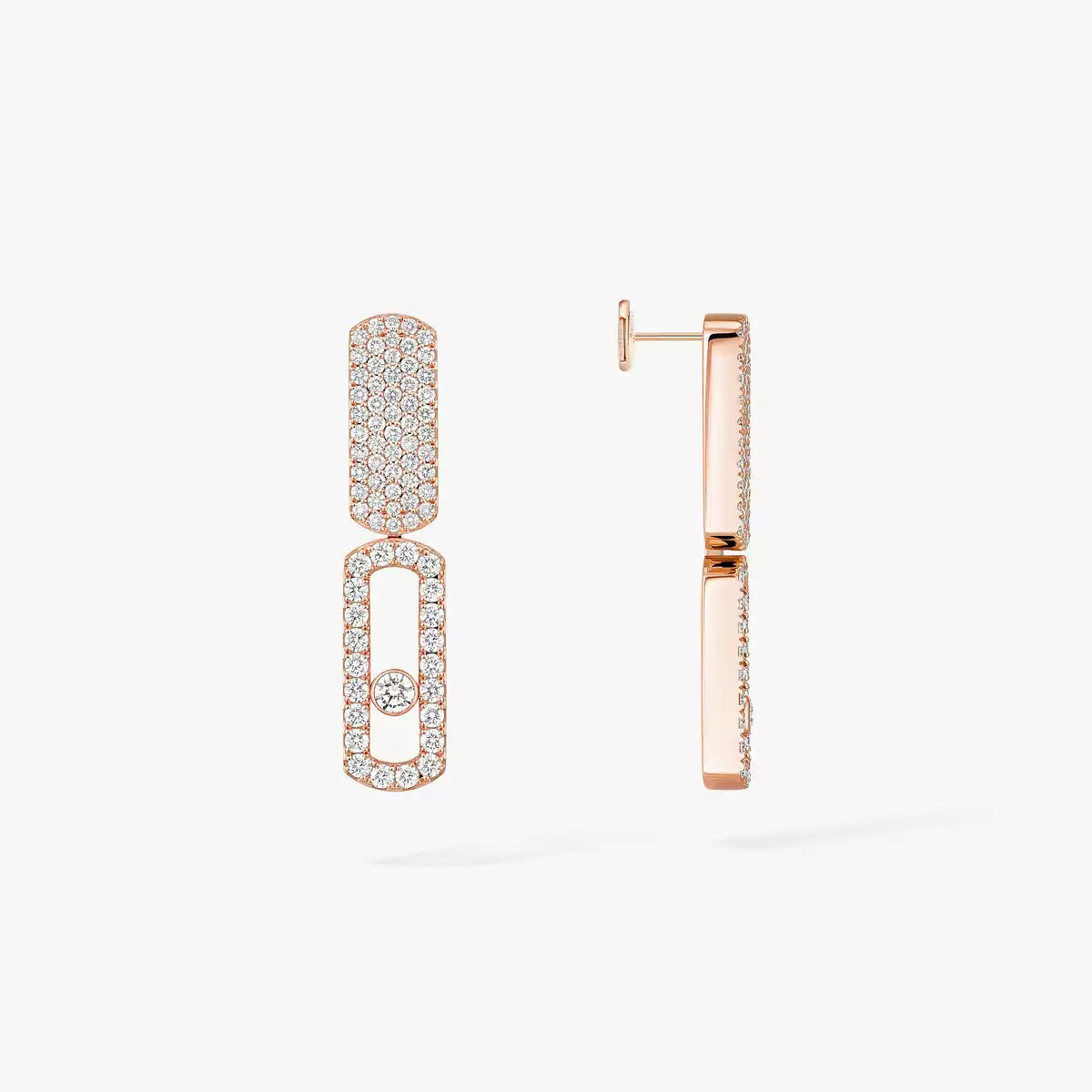 [Glimmer]Imperial Move SM Diamond Earrings