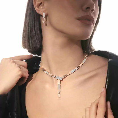 [Glimmer]Imperial Move SM Diamond Earrings