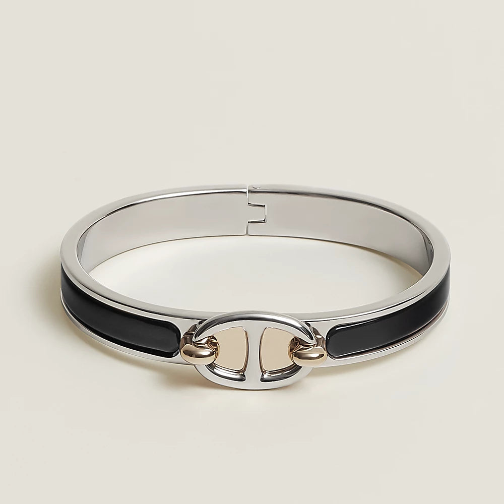 [Glimmer]CLIC CHAINE SILVER BRACELET