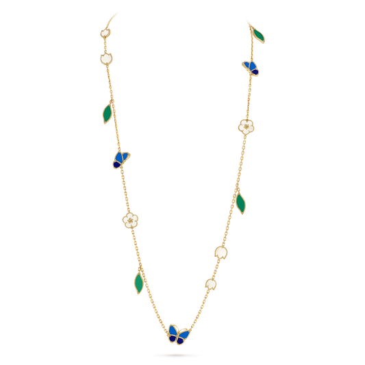 [Glimmer] 2026 NEW CLOVER 15 MOTIFS LUCKY NECKLACE