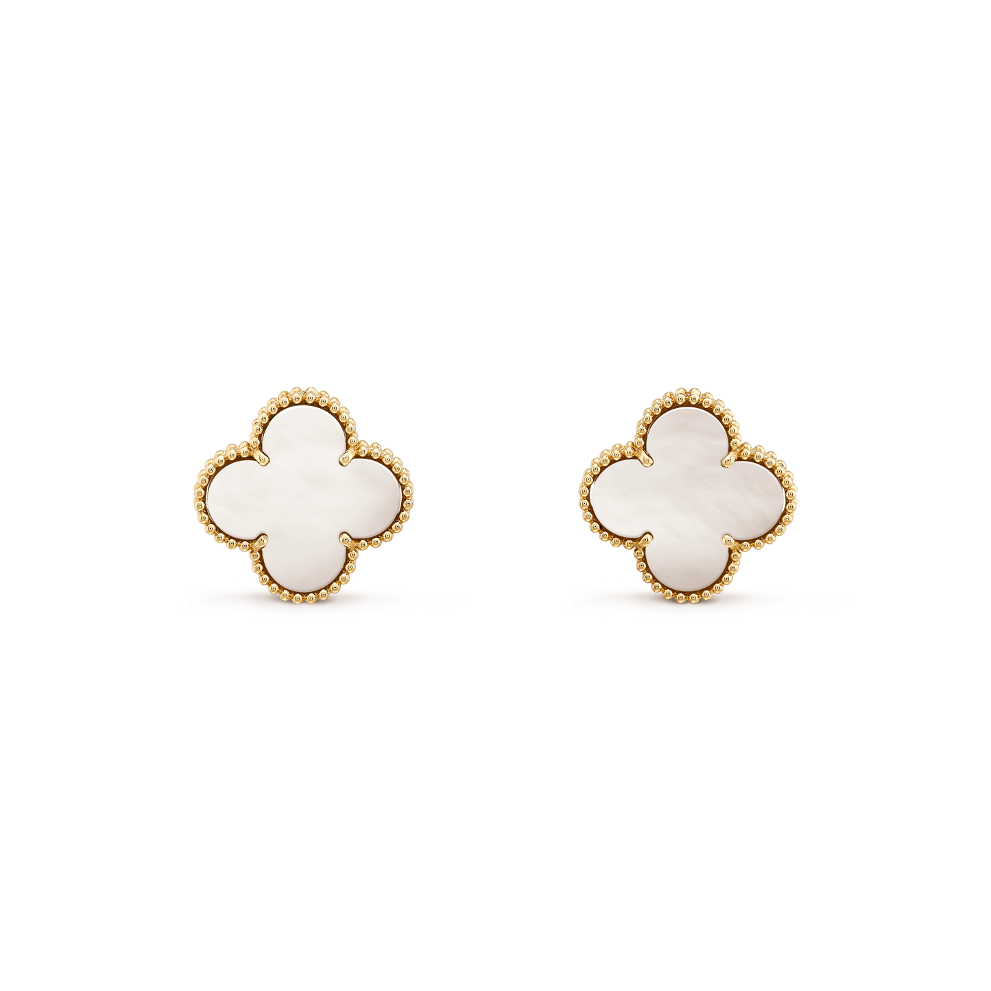 [Glimmer]CLOVER MINI GOLD EARRINGS