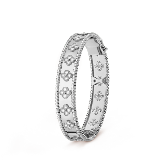 [Glimmer]CLOVER BRACELET 8MM DIAMONDS