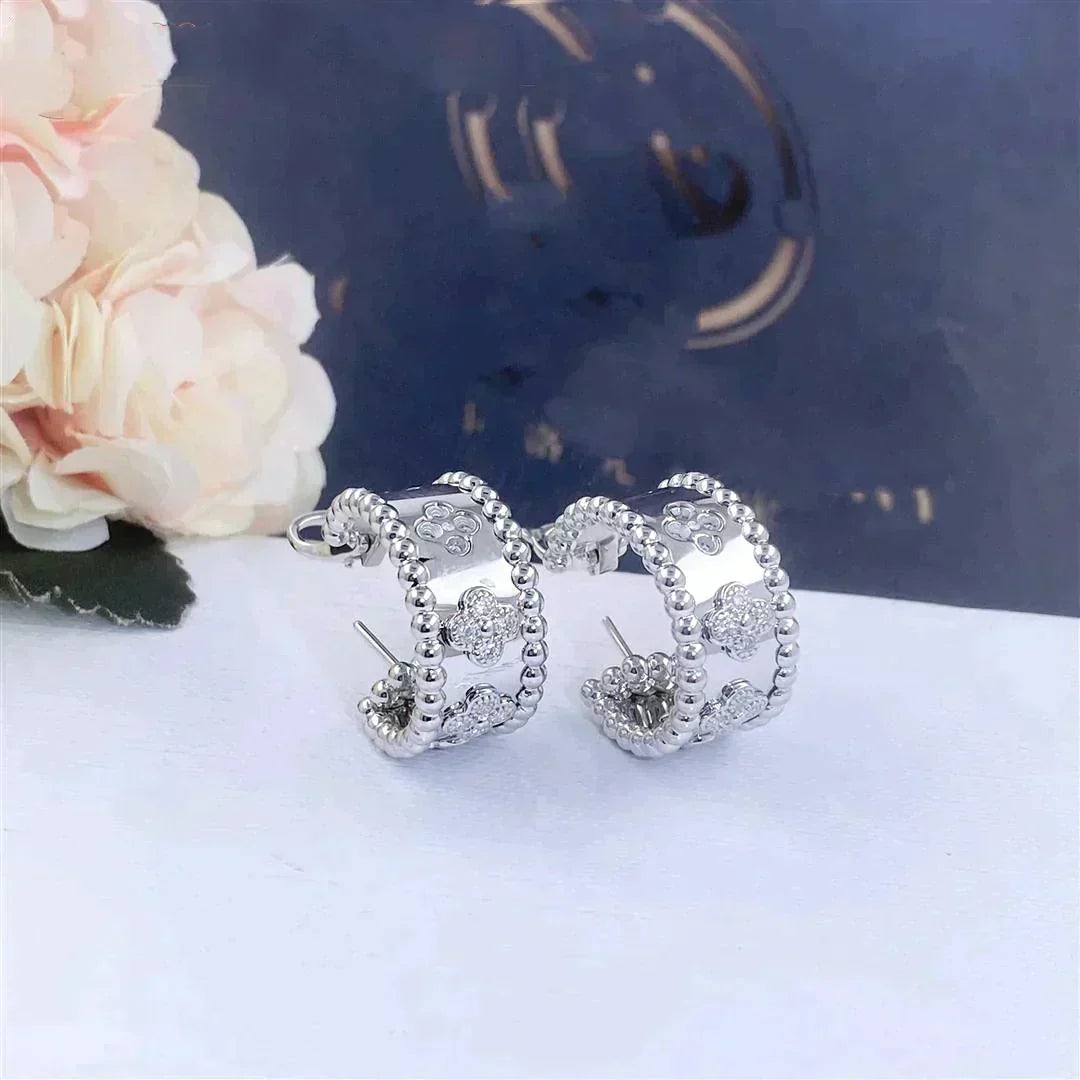 [Glimmer]PERLEE DIAMOND EARRINGS