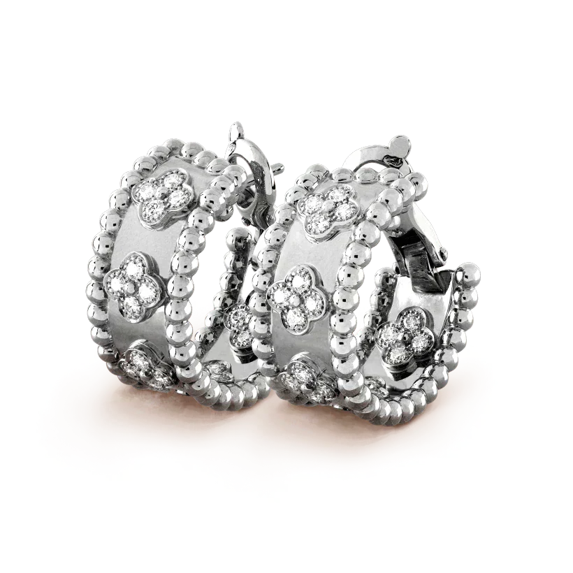 [Glimmer]PERLEE DIAMOND EARRINGS