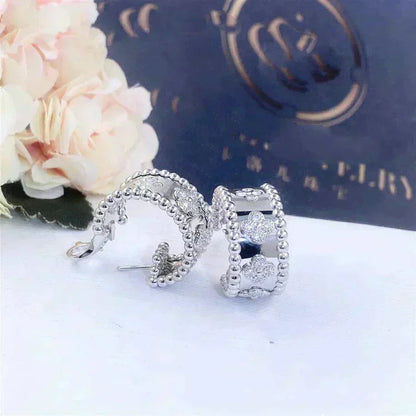 [Glimmer]PERLEE DIAMOND EARRINGS