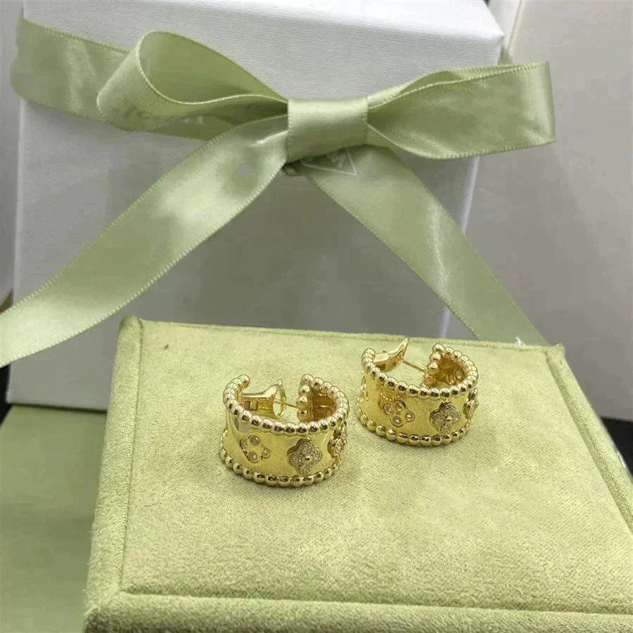 [Glimmer]PERLEE DIAMOND EARRINGS