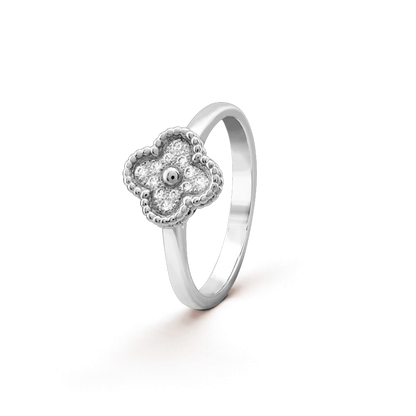[Glimmer]CLOVER DIAMOND RING