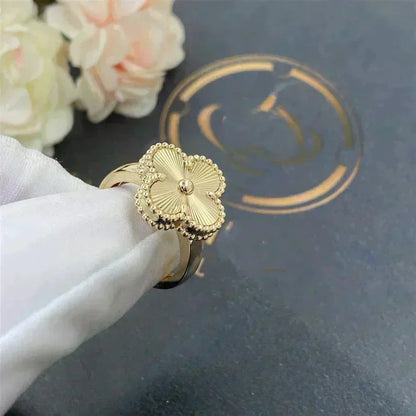 [Glimmer]CLOVER GOLD RING