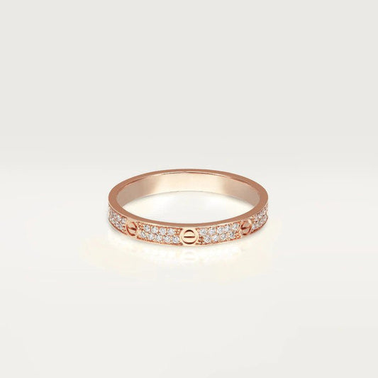 [Glimmer]LOVE RING 2.65MM DIAMOND